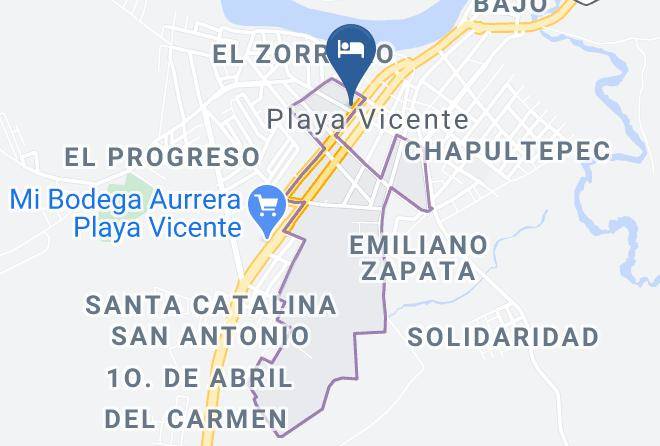 Playa Vicente - Hotel Ros Bal Maps