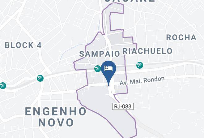 Rio De Janeiro Sampaio - Hotel Rosa Da Vila Maps