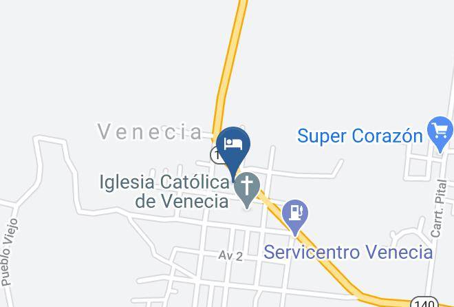 Hotel Rosa De Sharon Map