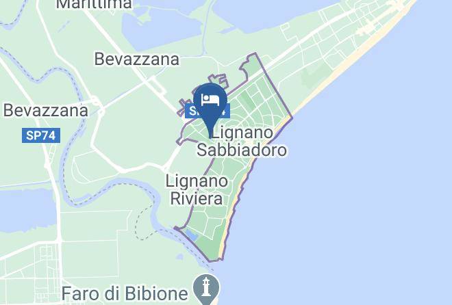 Udine - Hotel Rosa Dei Venti Di Valerio Elvi Maps