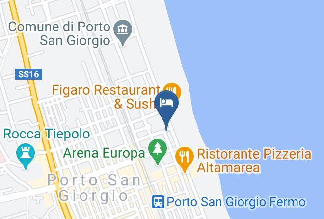 Fermo - Hotel Rosa Meuble Maps