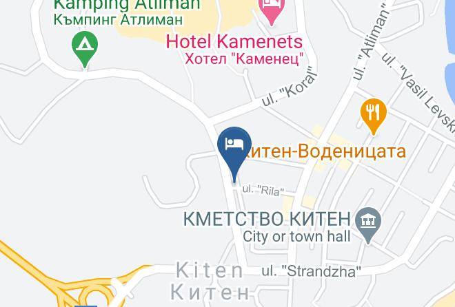Primorsko - Hotel Rosa Maps