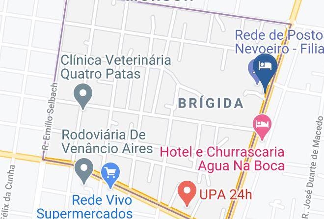 Hotel Rosa Terres Map