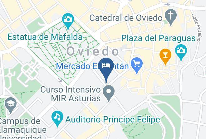 Asturias - Hotel Rosal Maps