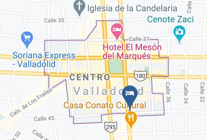 Valladolid - Hotel Rosalia Maps