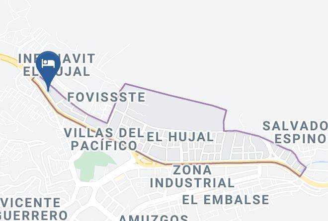 Jose Azueta - Hotel Rosalindas Maps
