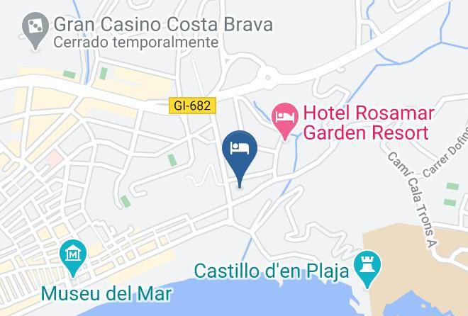 Girona - Rosamar Es Blau Maps