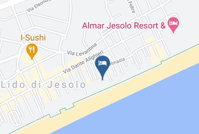 Venice - Hotel Rosanna Maps