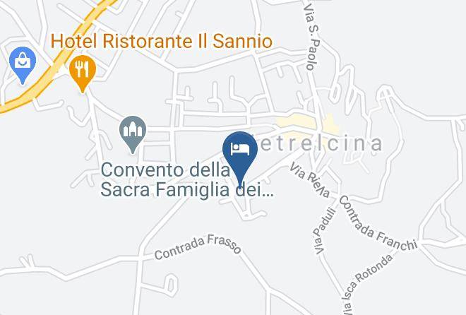 Benevento - Hotel Rosario Di La Marca Rosa Maps