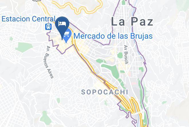 Murillo - Hotel Rosario La Paz Maps