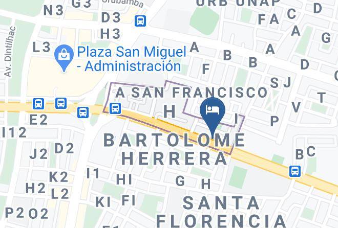 Magdalena Vieja - Hotel Rosas Maps