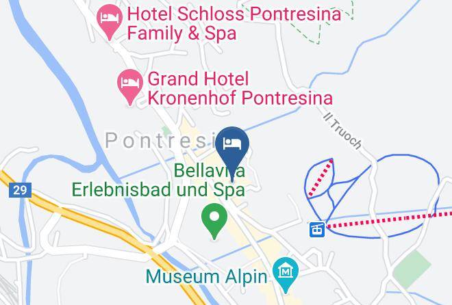 Malojamaloggia - Hotel Rosatsch Maps