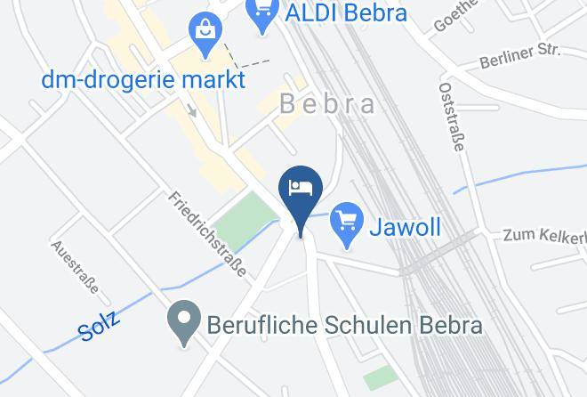 Hersfeld Rotenburg - Hotel Rose Bebra Maps