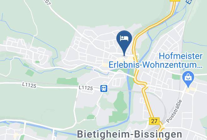 Ludwigsburg - Hotel Rose Maps
