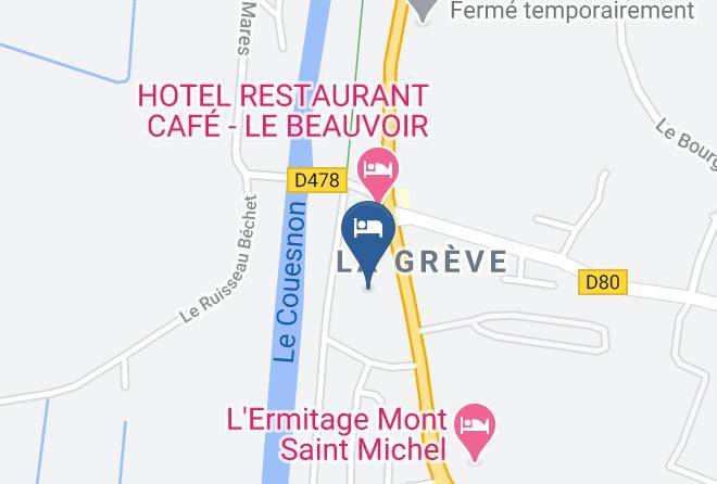 Manche - Hotel Rose Maps