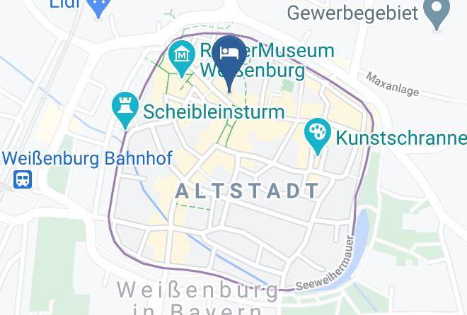 Weisenburg Gunzenhausen - Hotel Rose Maps