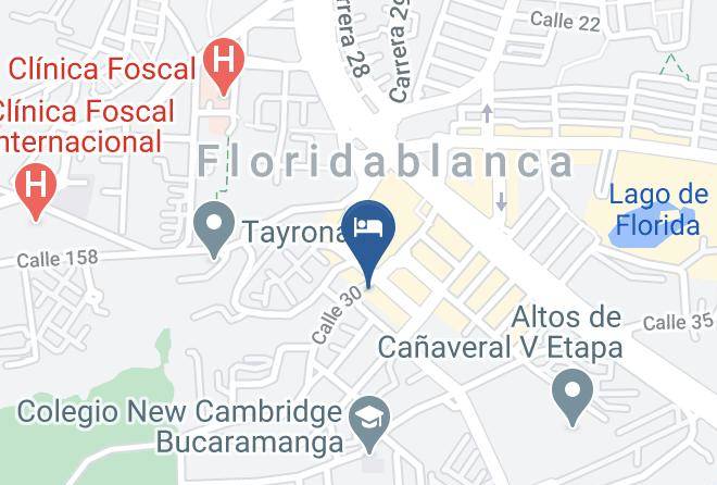 Floridablanca - Hotel Roseliere Maps