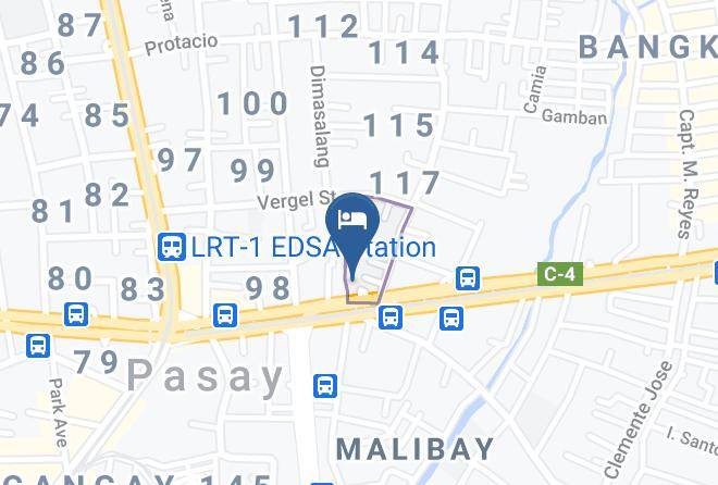 Metro Manila - Hotel Rosemarie Maps