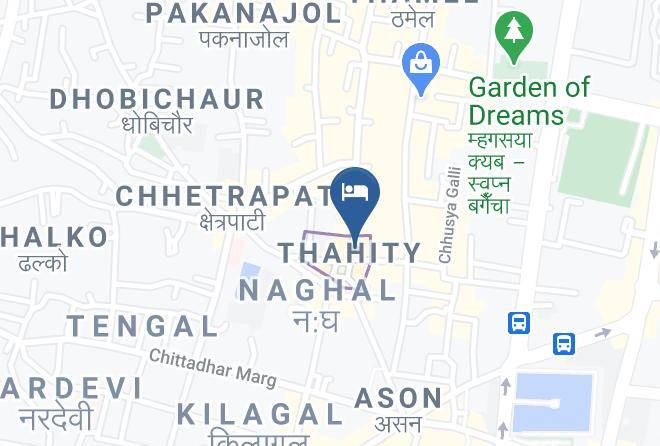 Kathmandu - Hotel Rosemary Homes Maps