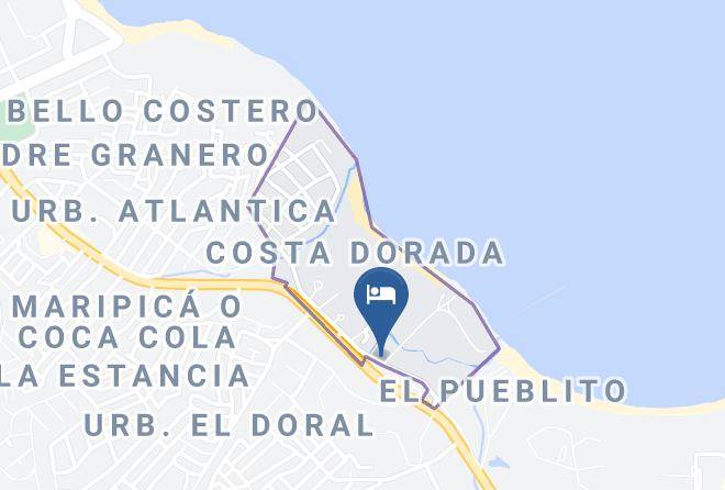 Puerto Plata - Hotel Rosemery Maps
