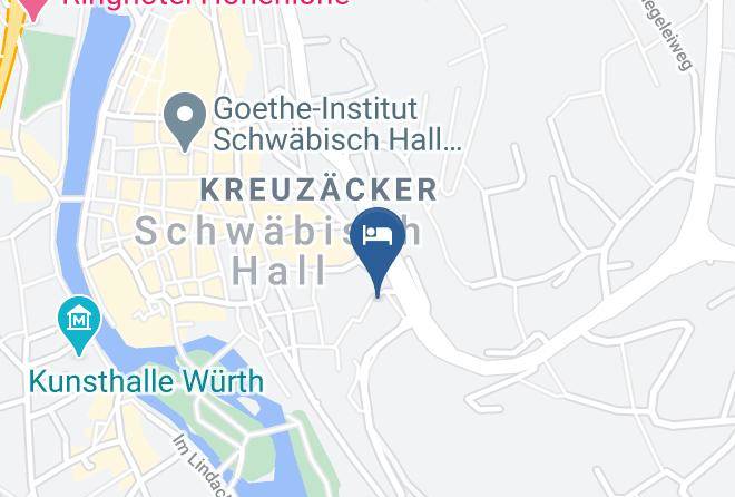 Schwabisch Hall - Hotel Rosenbuhl 1 Maps