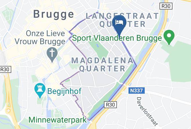 West Flanders - Hotel Rosenburg Maps