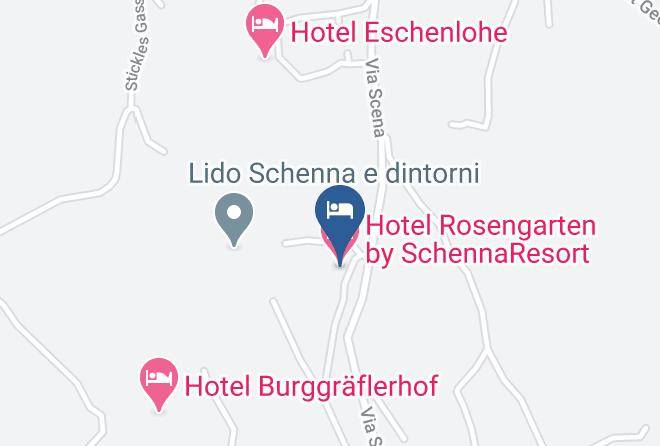 Hotel Rosengarten By Schennaresort Map
