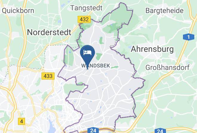 Stadt Hamburg - Hotel Rosengarten Hamburg Maps