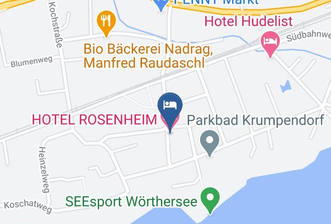 Klagenfurt Land - Hotel Rosenheim Maps