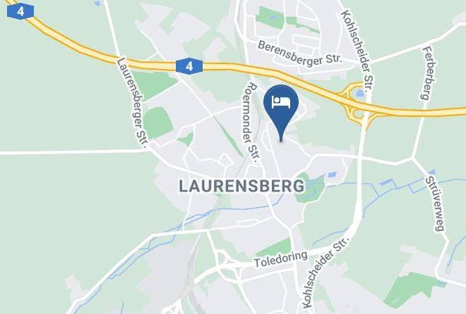 Aachen - Rosenpark Laurensberg Superior Hotel Maps