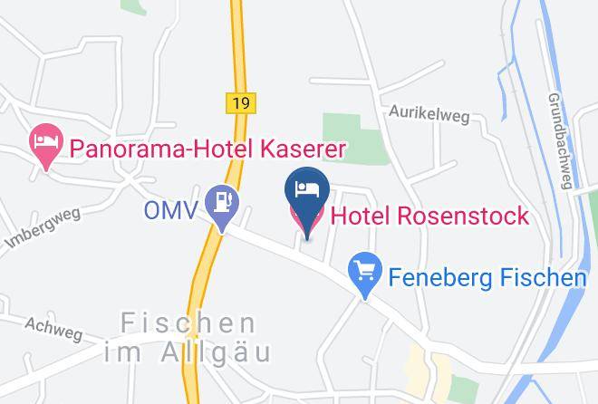 Hotel Rosenstock Map