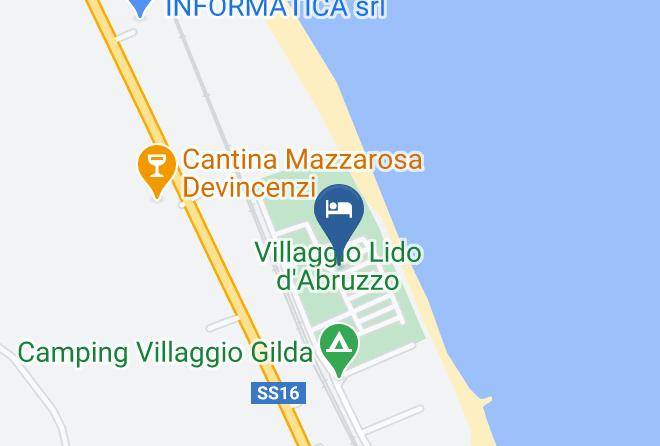 Teramo - Hotel Roses Maps