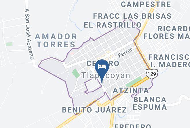 Tlapacoyan - Hotel Rosil Maps