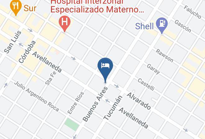 General Pueyrredon Partido - Hotel Rosmar Maps