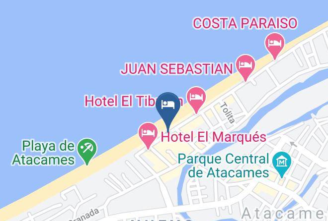 Atacames - Hotel Rosmarg Maps