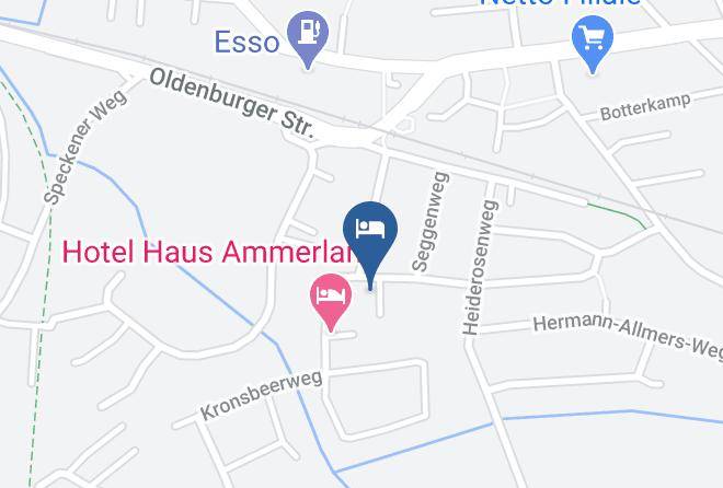 Ammerland - Hotel Rosmarin Maps