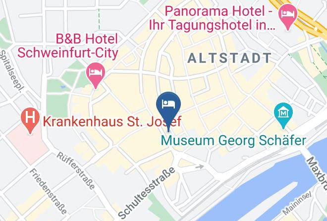 Schweinfurt - Hotel Ross Am Alten Postplatz Maps