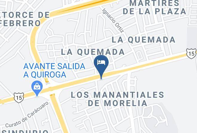 Morelia - Hotel Ross Maps