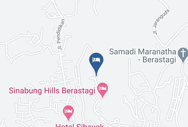 Karo Regency - Hotel Rosse Maps