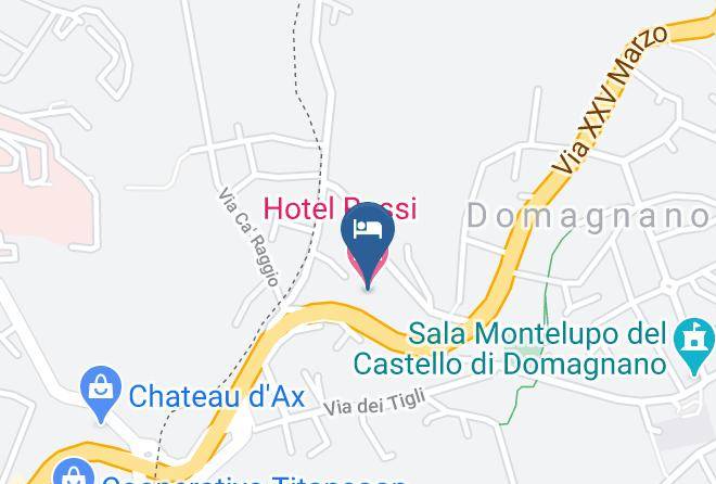 San Marino - Hotel Rossi Maps