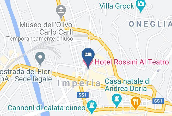 Imperia - Hotel Rossini Al Teatro Maps