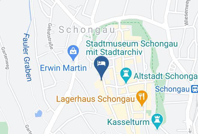 Weilheim Schongau - Hotel Rossle Maps