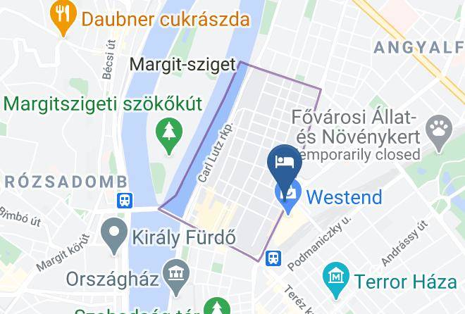 Budapest Terezvaros - Hotel Rosslyn Kft Maps