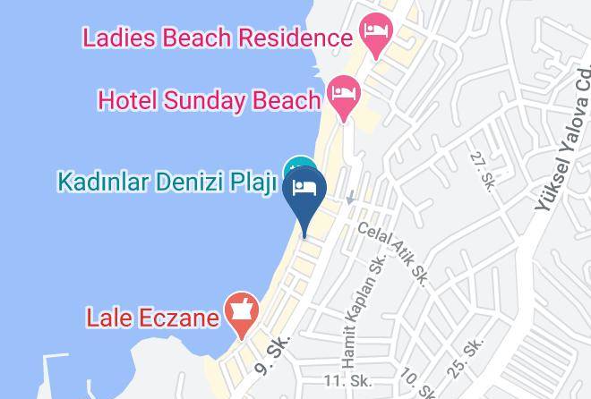 Kusadasi - Rosy Suites Hotel Maps