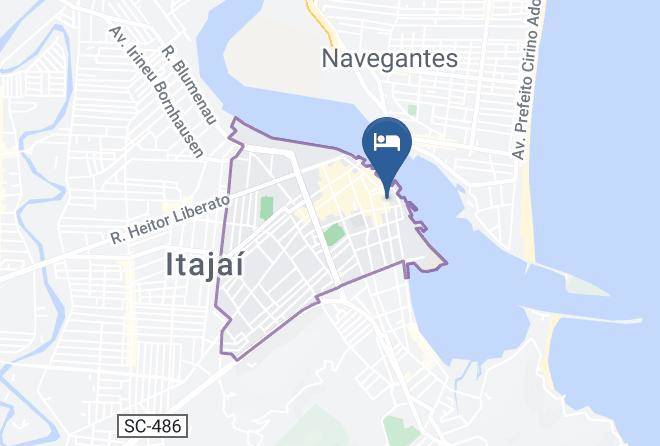 Itajai - Hotel Rota Do Mar Maps
