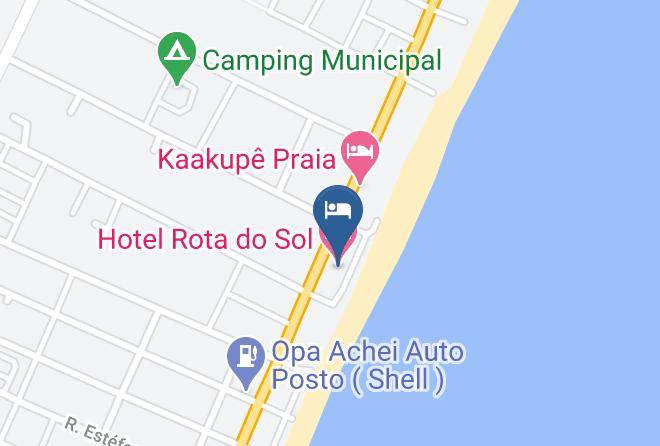 Guaratuba - Hotel Rota Do Sol Maps