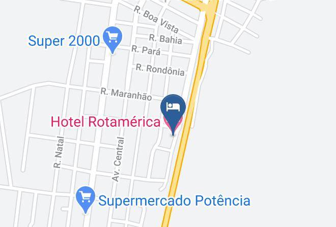 Campinorte - Hotel Rotamerica Maps