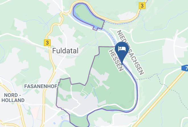Kassel - Hotel Und Restaurant Roter Kater Und Graue Katze Maps