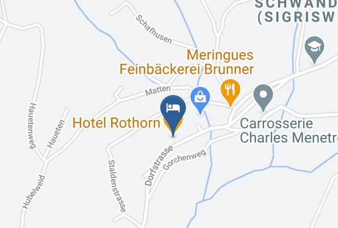 Hotel Rothorn Map
