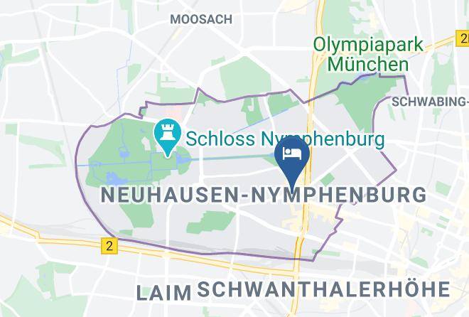 Munich District - Hotel Rotkreuzplatz Maps